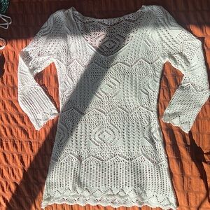 Lace Swimsuit Coverup